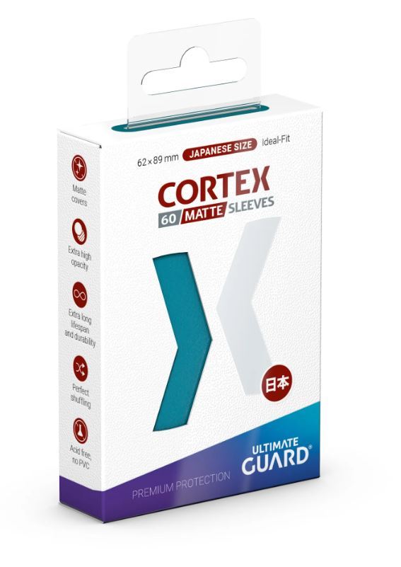 Ultimate Guard: Cortex Japanese Sleeves (60ct) - Matte Petrol