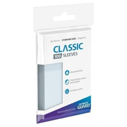 Ultimate Guard: Soft Sleeves Standard Size (100ct) - Classic