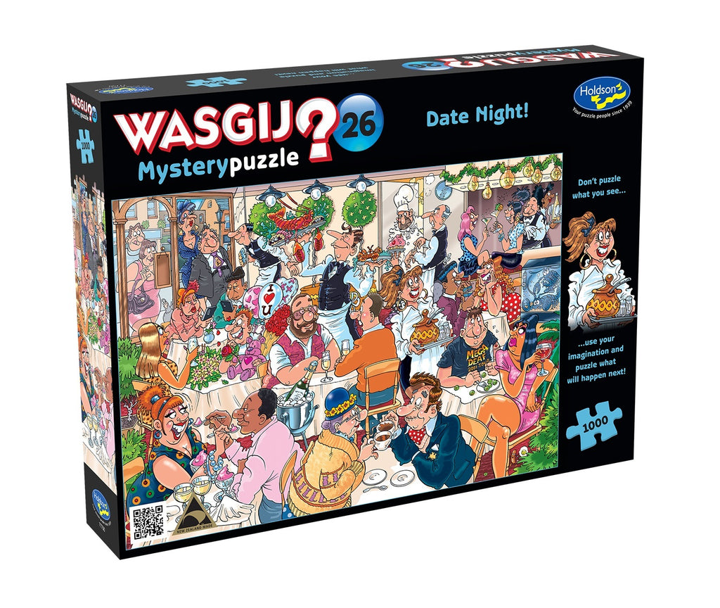 Wasgij: Mystery #26 - Date Night Puzzle (1000pc Jigsaw) Board Game