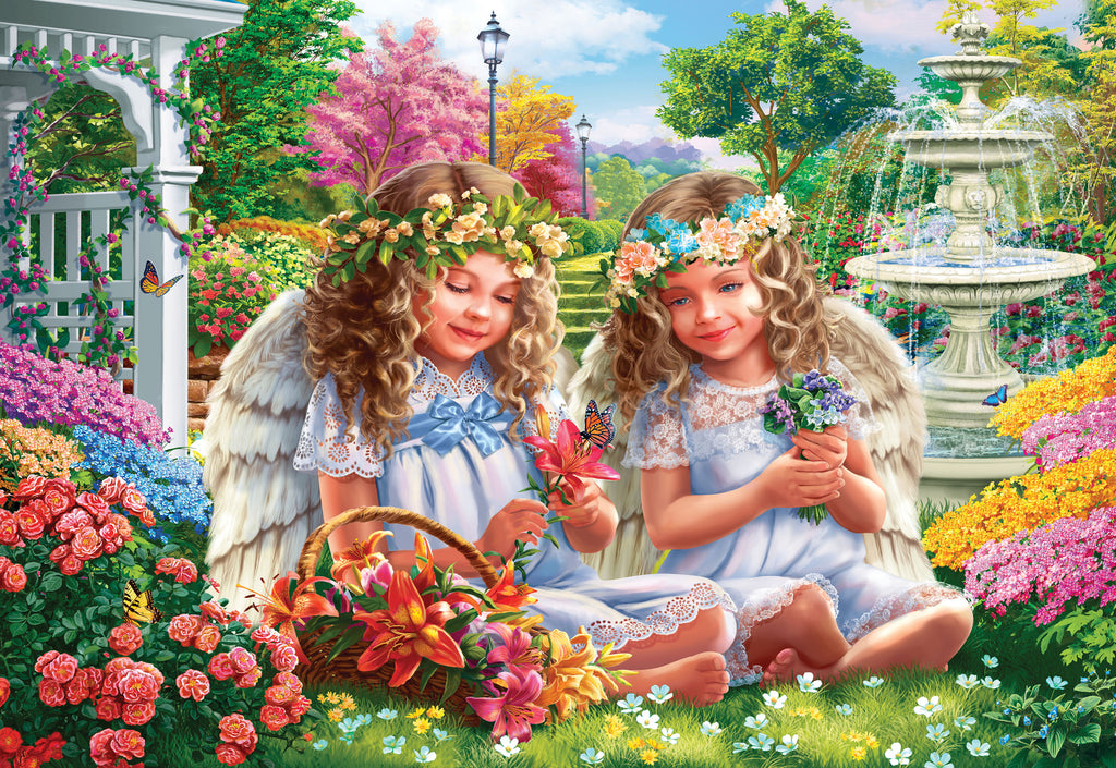 Holdson: Angels in the Garden - Gallery Series XL Piece Puzzle (300pc Jigsaw) Board Game