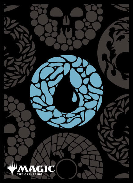 Ensky: MTG - Minimalist: Blue Mana (Pattern) - Players Card Sleeve