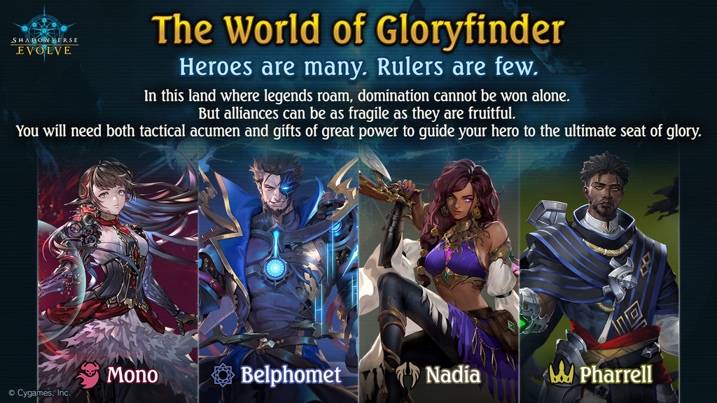 Shadowverse: Evolve - Gloryfinder: Guide to Glory - Bundle Set