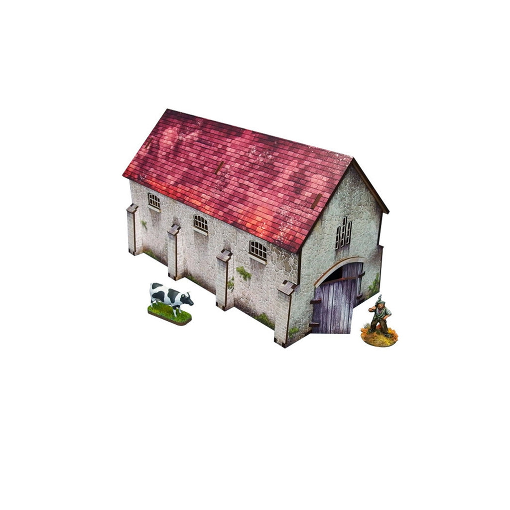 Bolt Action: Pre-Painted Wwii - Normandy Cowshed