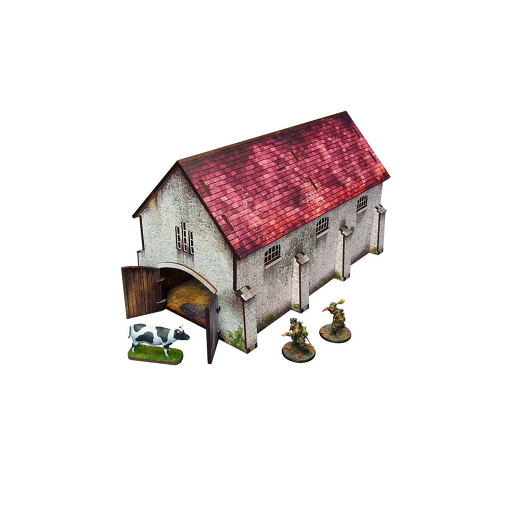 Bolt Action: Pre-Painted Wwii - Normandy Cowshed