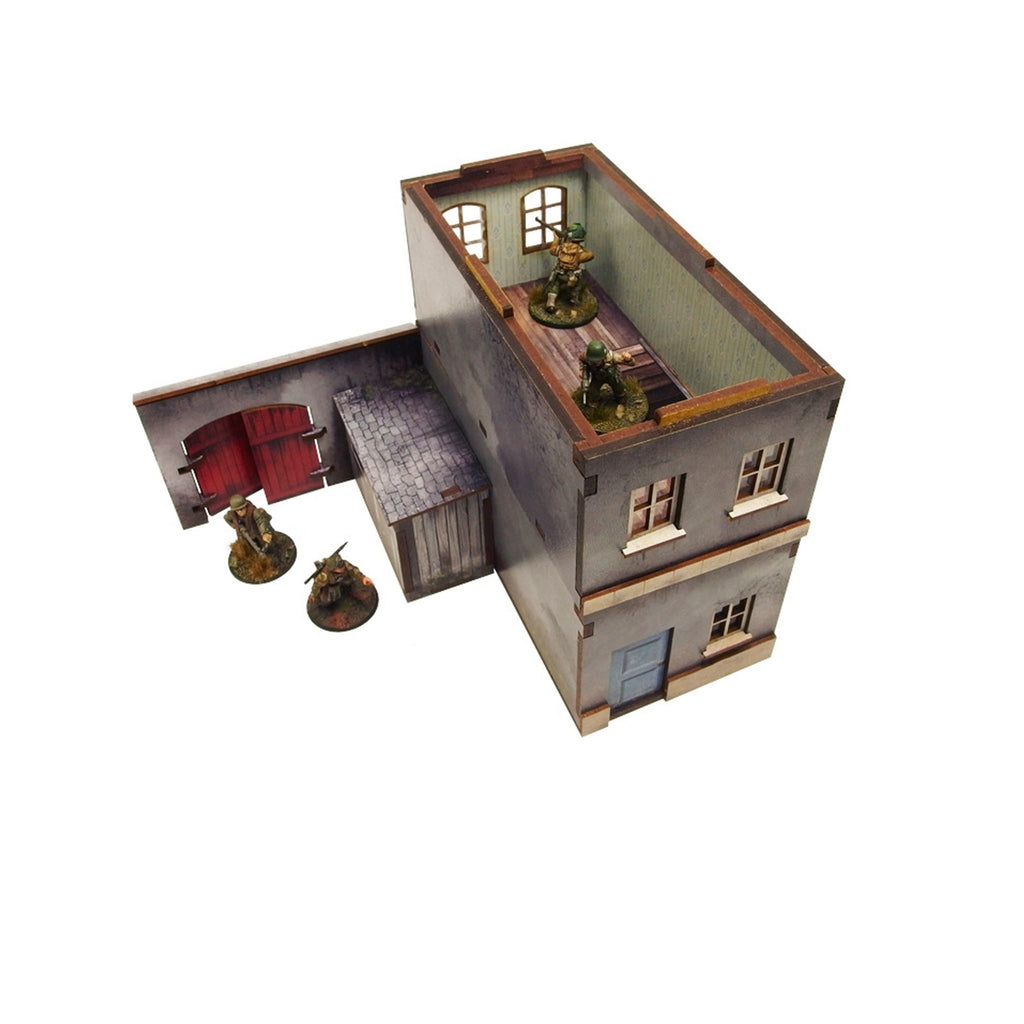 Bolt Action: Pre-Painted Ww2 - Normandy Townhouse 1