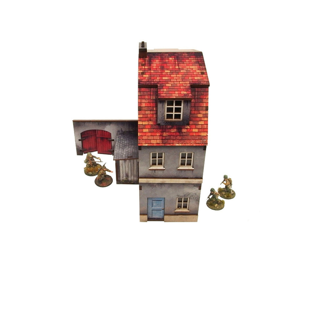 Bolt Action: Pre-Painted Ww2 - Normandy Townhouse 1