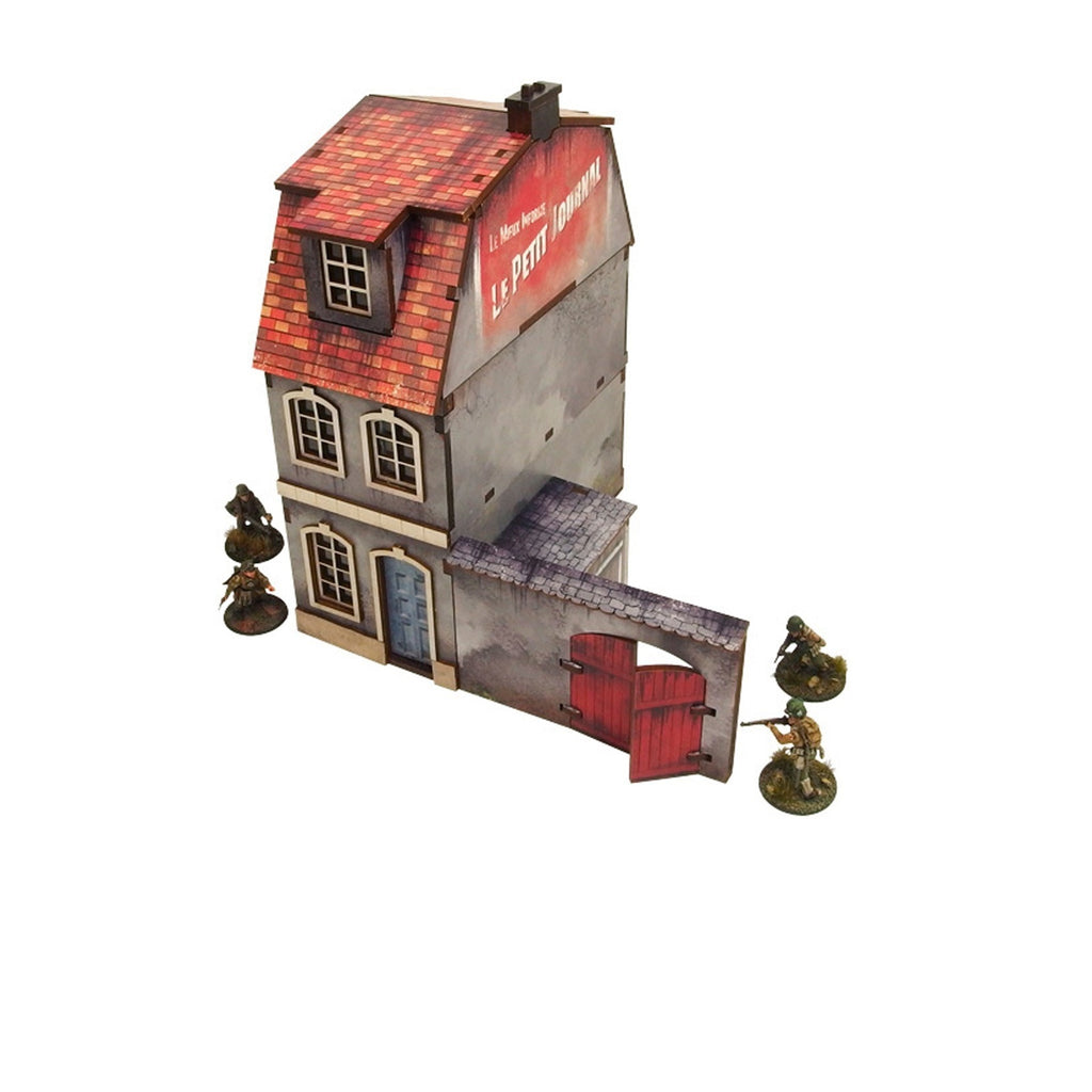 Bolt Action: Pre-Painted Ww2 - Normandy Townhouse 1