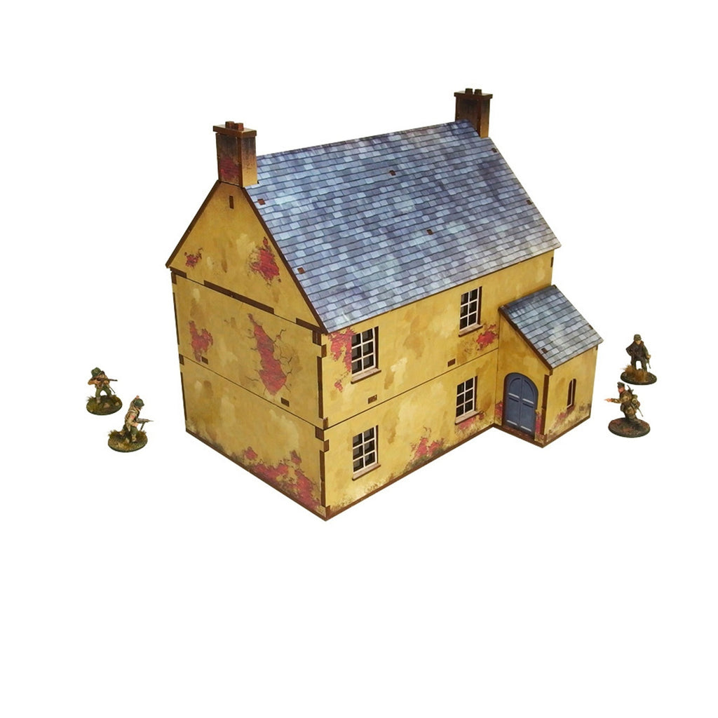 Bolt Action: Pre-Painted Ww2 - Normandy Townhouse 2