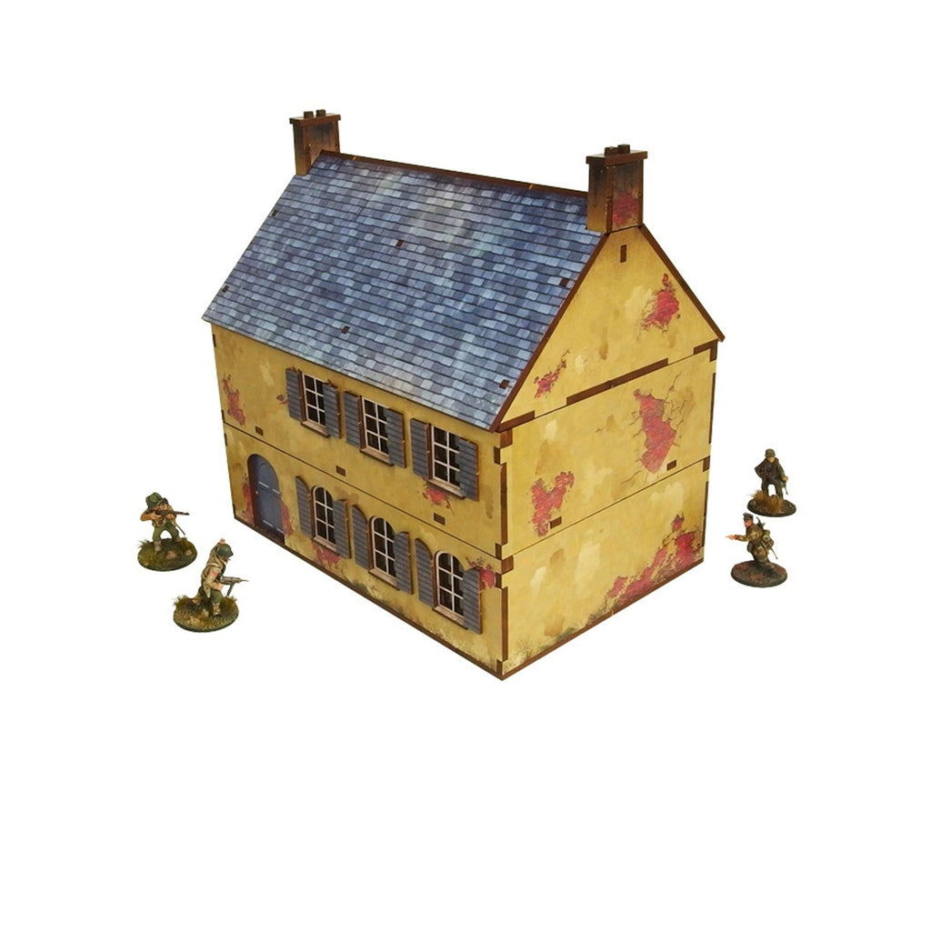 Bolt Action: Pre-Painted Ww2 - Normandy Townhouse 2