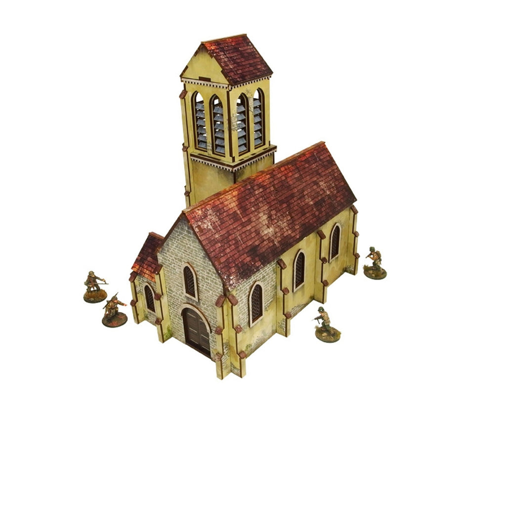 Bolt Action: Pre-Painted Ww2 - Normandy Church