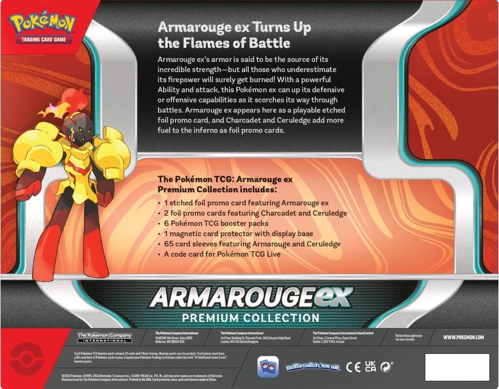 Pokemon TCG - ex Premium Collection (Armarouge)