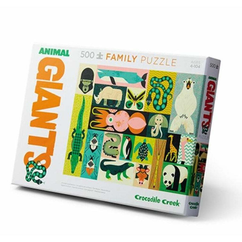 Crocodile Creek: Animal Giants - Family Puzzle (500pc Jigsaw) Board Game