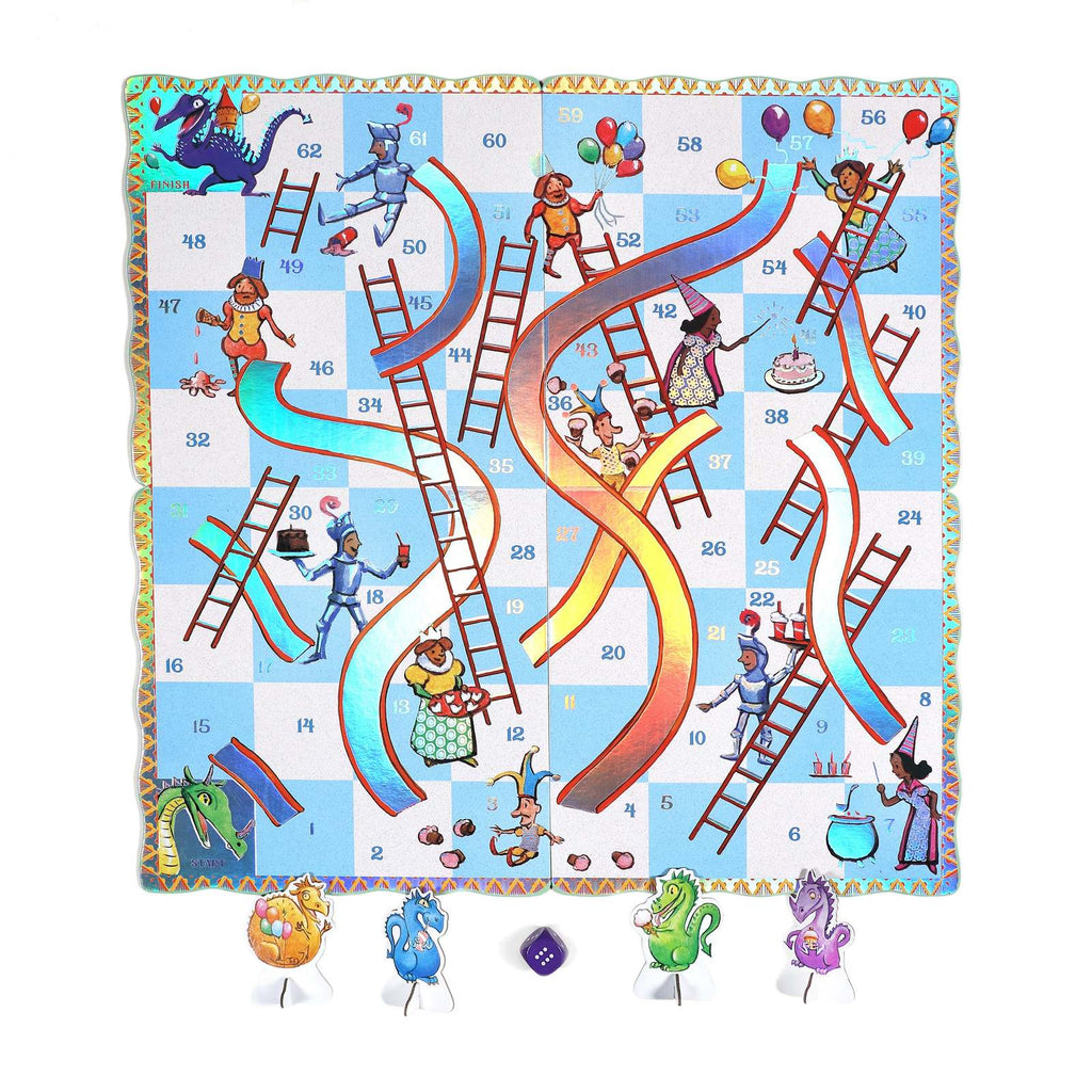 Dragons Slips & Ladders Board Game