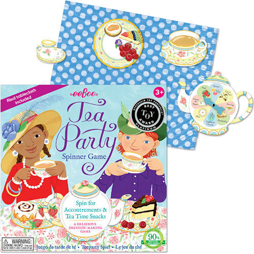 Tea Party Children's Book Board Game