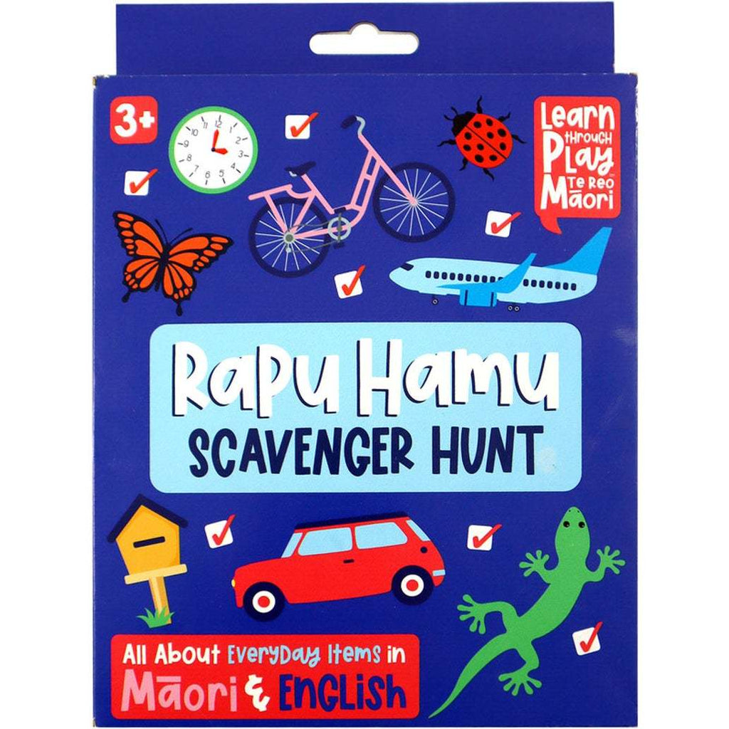 NZ Te Reo Maori Rapu Hamu (Scavenger Hunt) Board Game