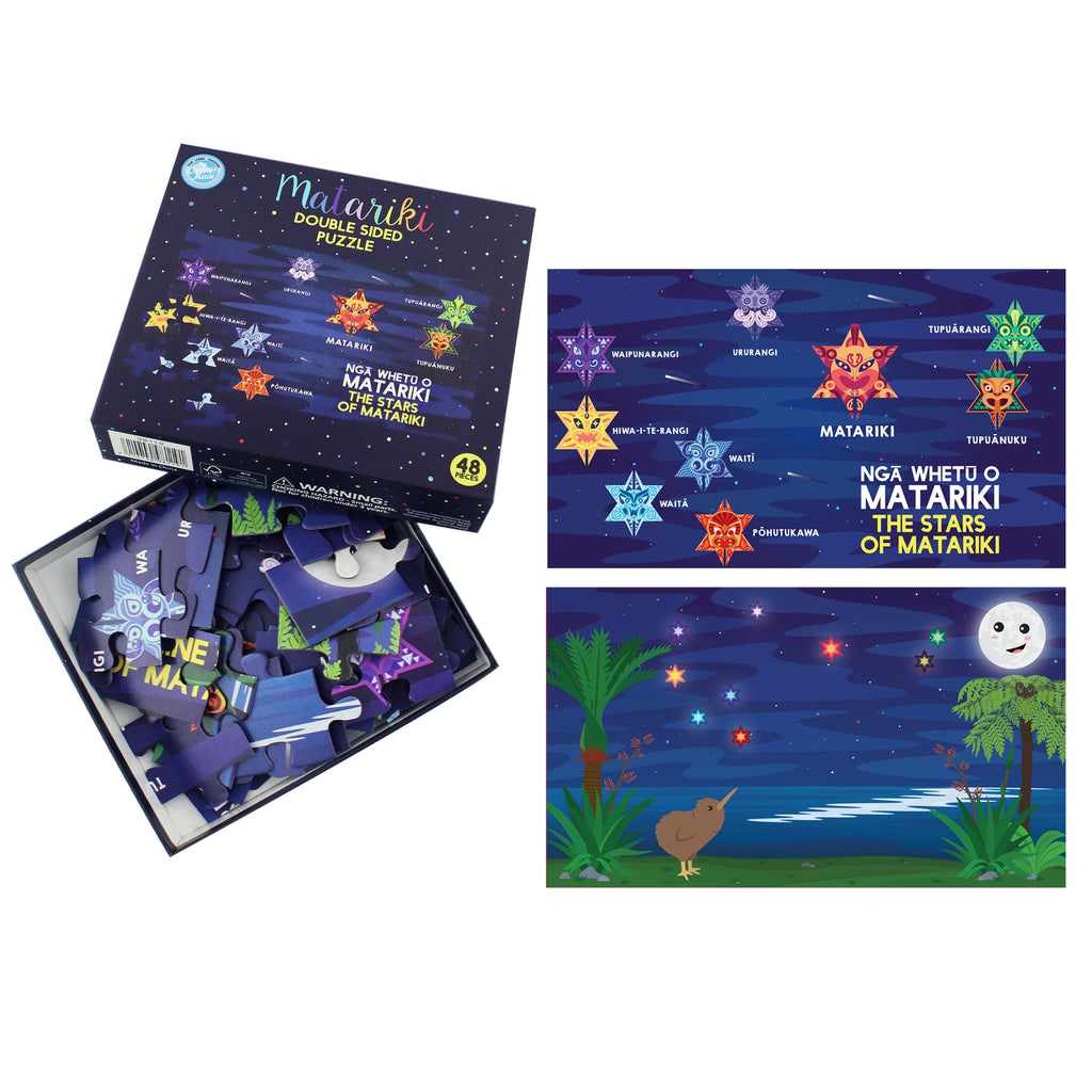 NZ Matariki: Double Puzzle (48pc Jigsaw) Board Game