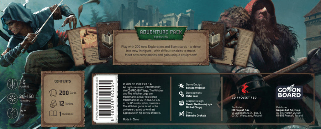 The Witcher Old World - Adventure Pack Board Game