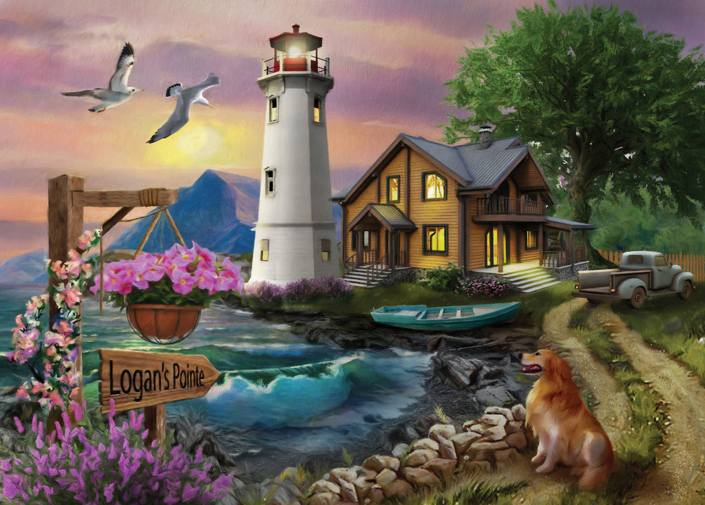 Holdson: Logans Pointe - Keep Watch XL Piece Puzzle (500pc Jigsaw) Board Game