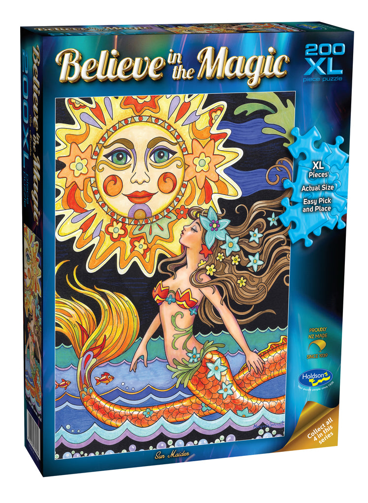 Holdson: Sun Maiden - Believe In The Magic XL Piece Puzzle (200pc Jigsaw) Board Game