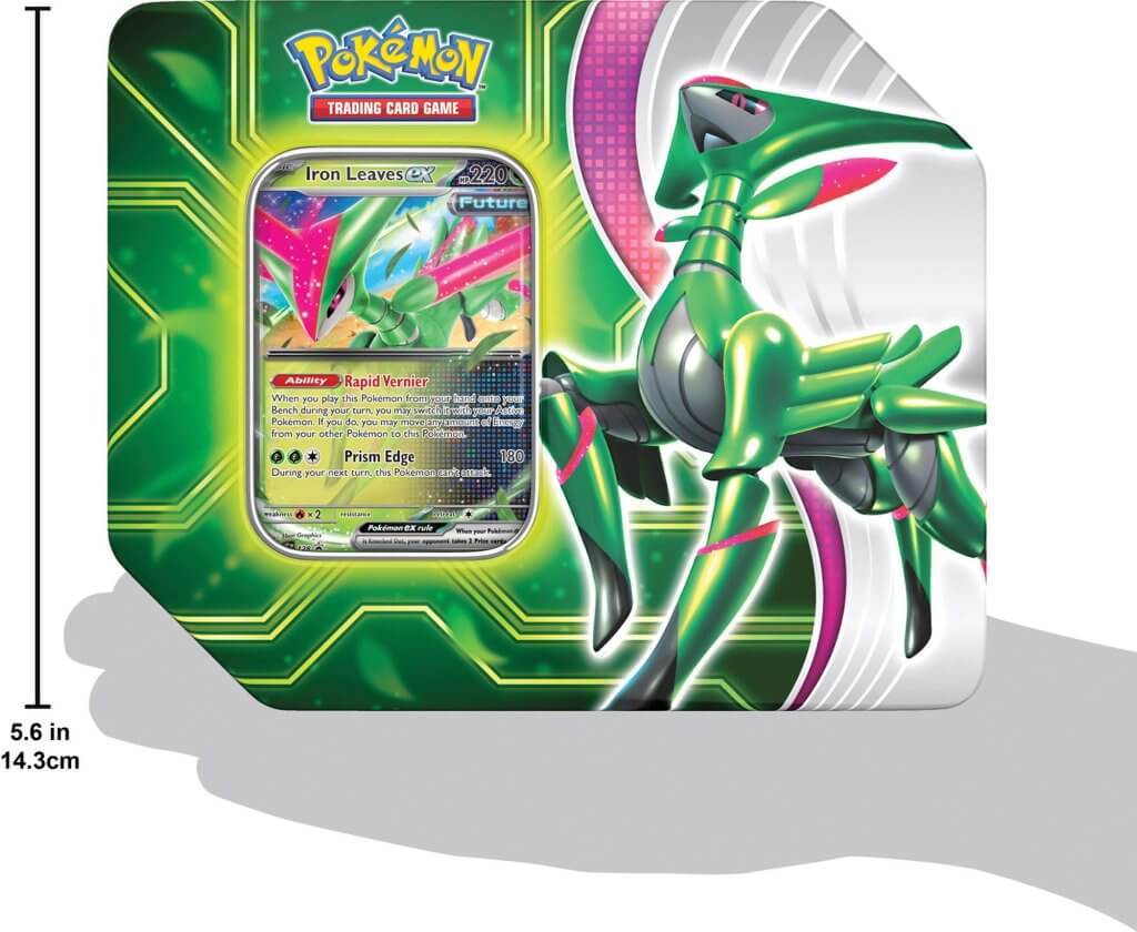 Pokemon TCG: Paradox Clash Tin - Iron Leaves