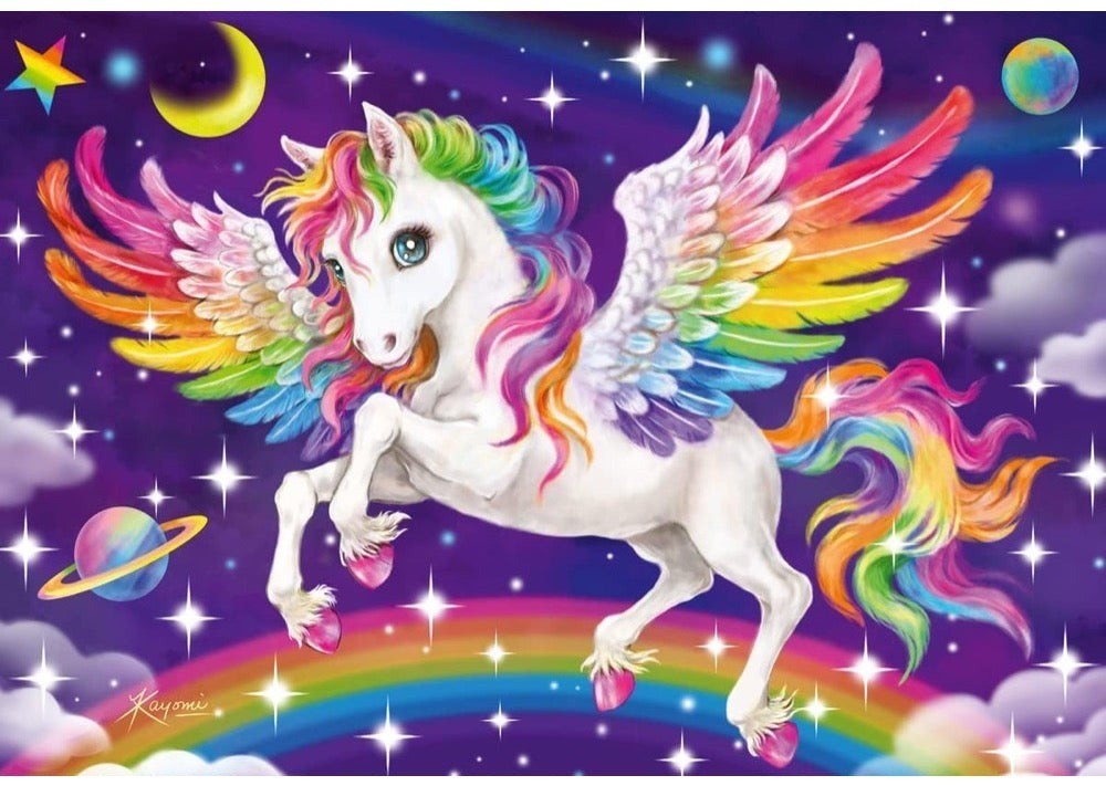 Ravensburger: Unicorn and Pegasus Puzzles (2x24pc Jigsaws) Board Game