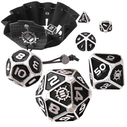 Enhance - Metal RPG 7x Dice Collector's Set