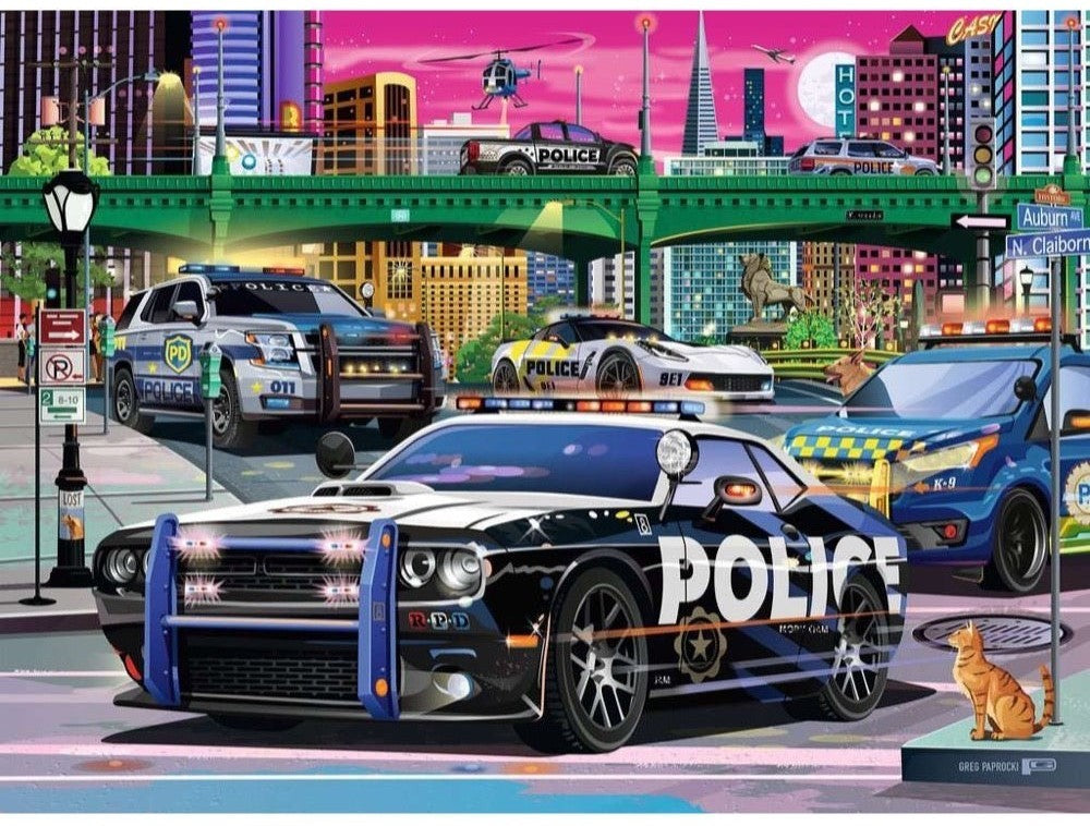 Ravensburger: Police on Patrol Puzzle (150pc Jigsaw) Board Game