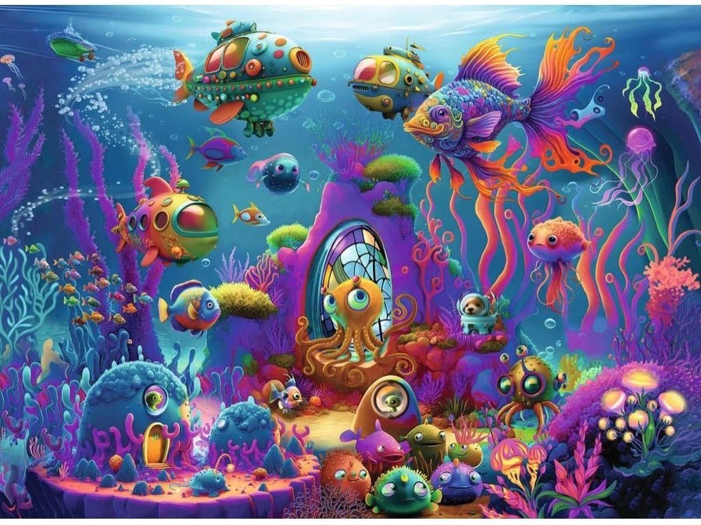 Ravensburger: Alien Ocean Puzzle (150pc Jigsaw) Board Game