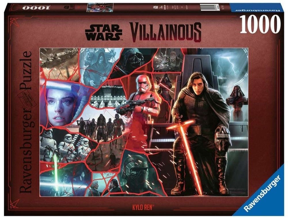 Ravensburger: Star Wars Villainous - Kylo Ren Puzzle (1000pc Jigsaw) Board Game