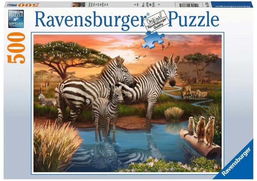 Ravensburger: Zebra Puzzle (500pc Jigsaw) Board Game