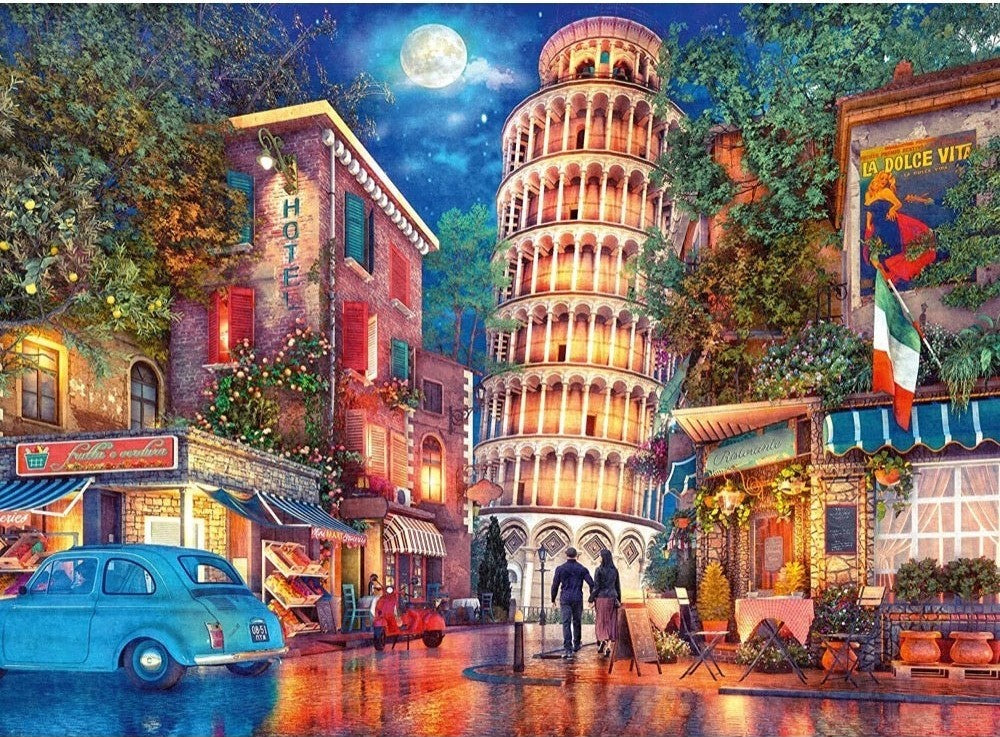 Ravensburger: Streets of Pisa Puzzle (500pc Jigsaw) Board Game