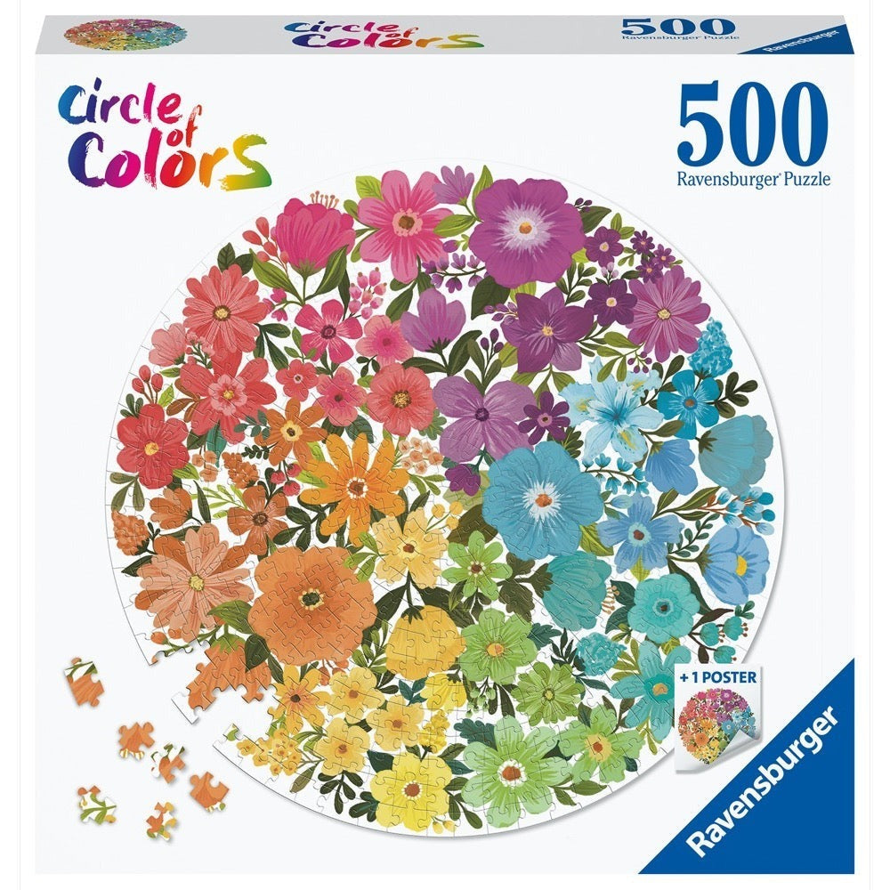 Ravensburger: Circle of Colors - Desserts Puzzle (500pc Jigsaw) Board Game