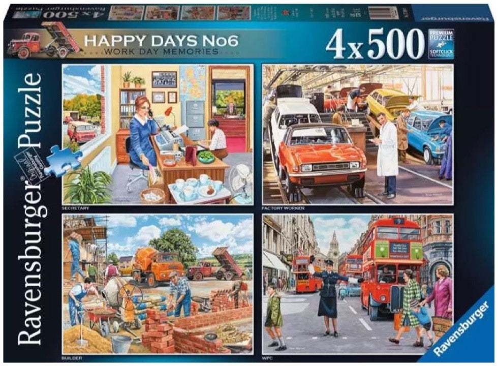 Ravensburger: Trevor Mitchell Puzzles (4x500pc Jigsaws) Board Game