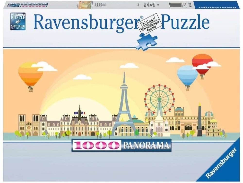 Ravensburger: A Day in Paris Puzzle (1000pc Jigsaw) Board Game