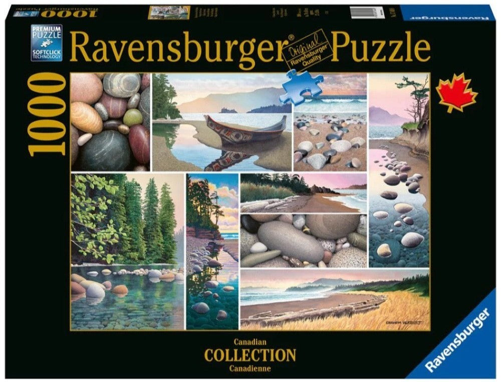 Ravensburger: West Coast Tranquility Puzzle (1000pc Jigsaw) Board Game