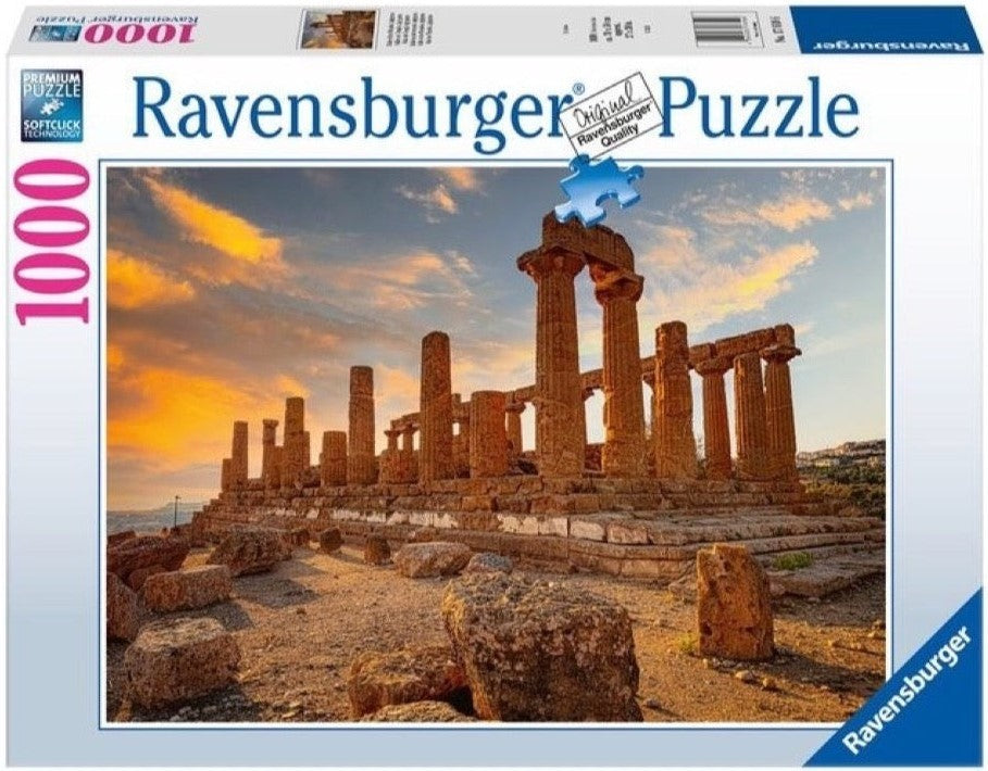 Ravensburger: Valley Of The Temples Agrigento Sicily Puzzle (1000pc Jigsaw) Board Game