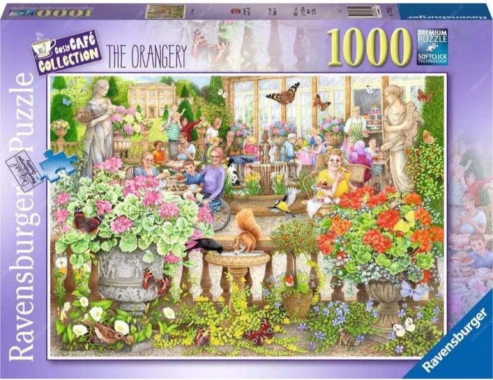 Ravensburger: Cozy Café - Secret Garden Puzzle (1000pc Jigsaw) Board Game