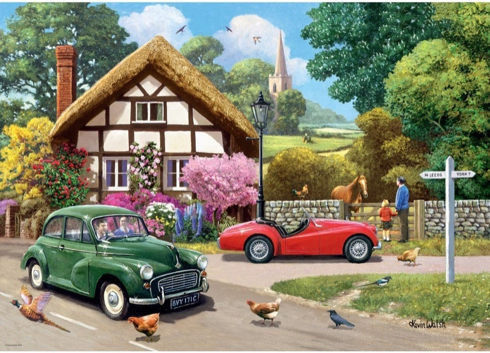 Ravensburger: A Stop to Say Hello Puzzle (1000pc Jigsaw) Board Game