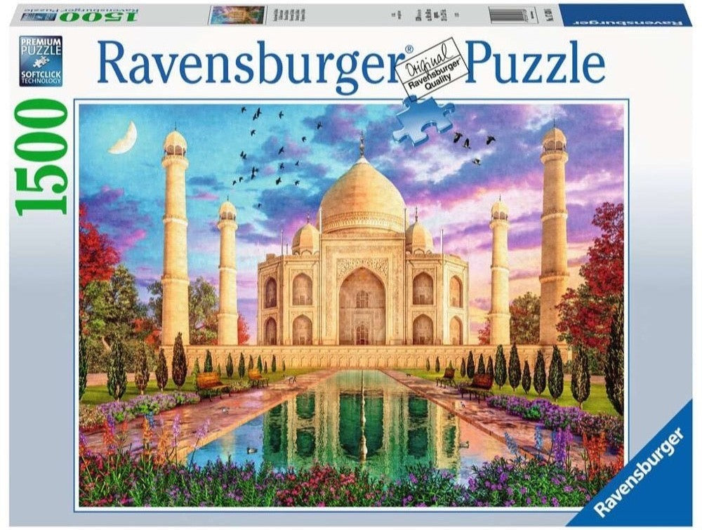 Ravensburger: Enchanting Taj Mahal Puzzle (1500pc Jigsaw) Board Game