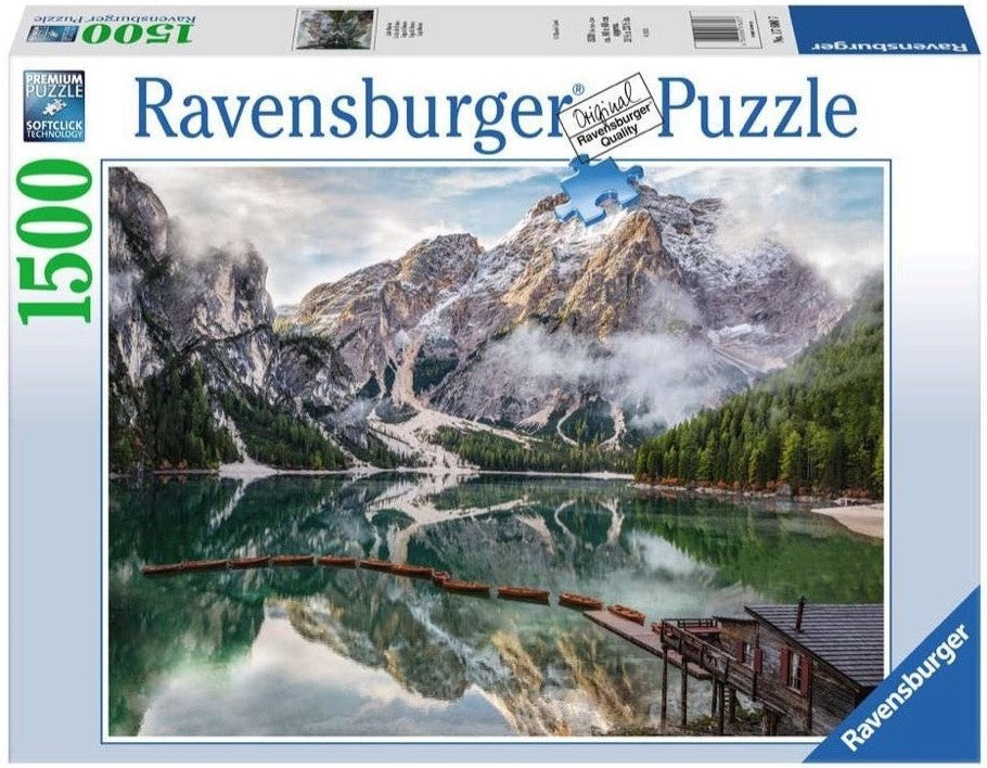 Ravensburger: Lake Braies Puzzle (1500pc Jigsaw) Board Game