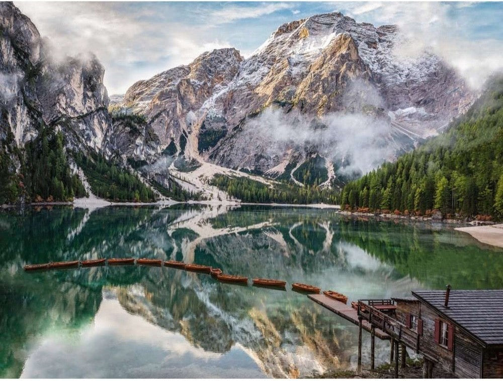 Ravensburger: Lake Braies Puzzle (1500pc Jigsaw) Board Game