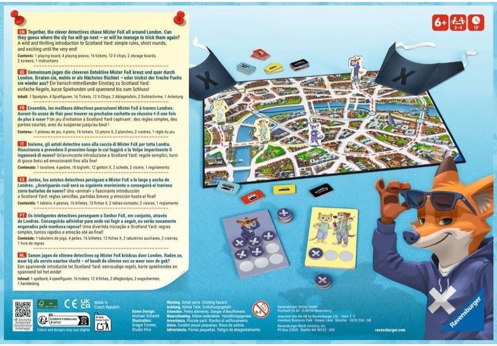 Ravensburger: Scotland Yard Junior Board Game