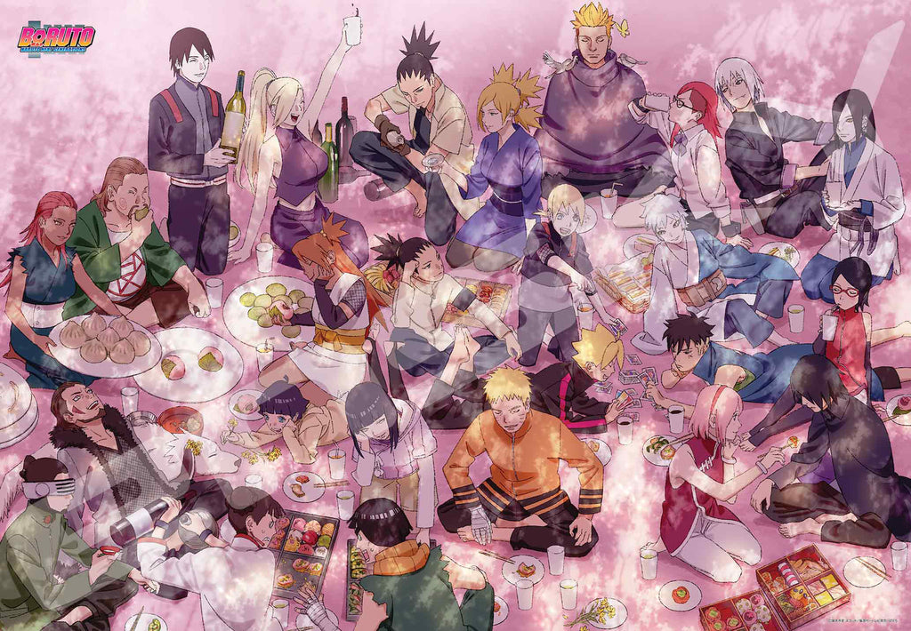 Ensky: Boruto - Naruto Next Generation Party Puzzle (1000pc Jigsaw) Board Game