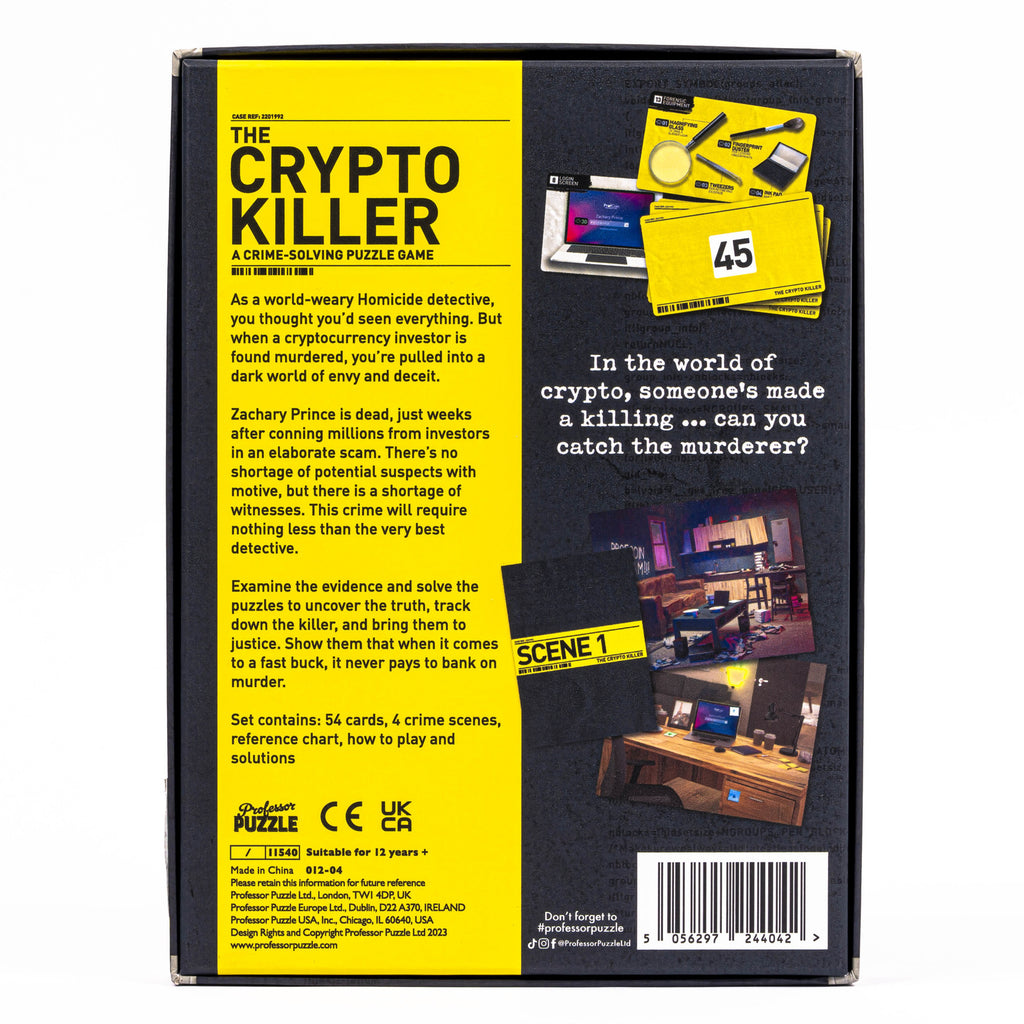 The Crypto Killer Board Game