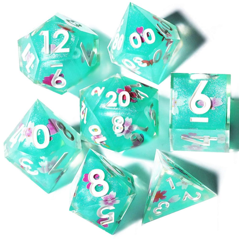 Dudley's Gallery - Arizona Dice Tea Sharp Edge Resin Dice Set