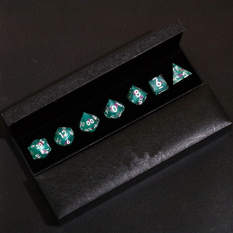 Dudley's Gallery - Arizona Dice Tea Sharp Edge Resin Dice Set