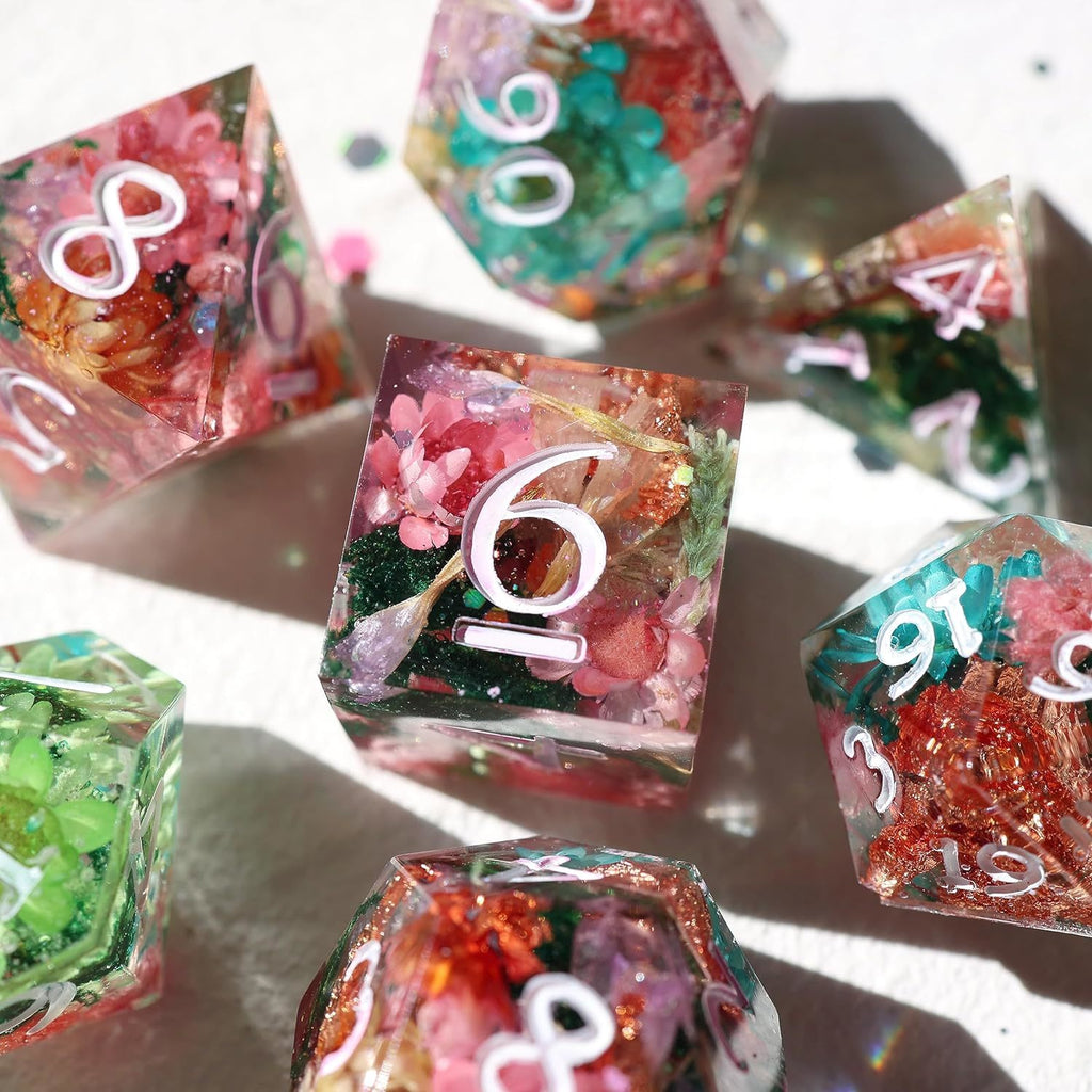 Let's Resin - 7 Piece Polyhedral Dice Set Resin Mould