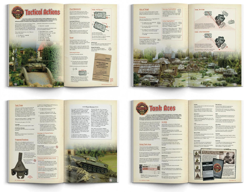 Achtung Panzer! Blood & Steel - Rulebook