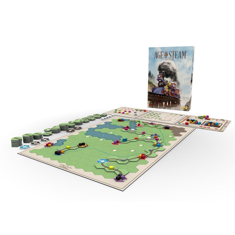 Age of Steam - Deluxe Edition Board Game