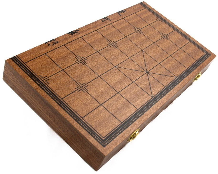 LPG: Wooden Chinese Chess Set (35cm) Board Game